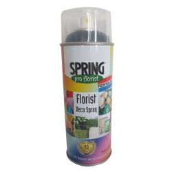 Malzeme  İthal Sprey Deco Spring Pro Florist Soft Black (021-400 ml)