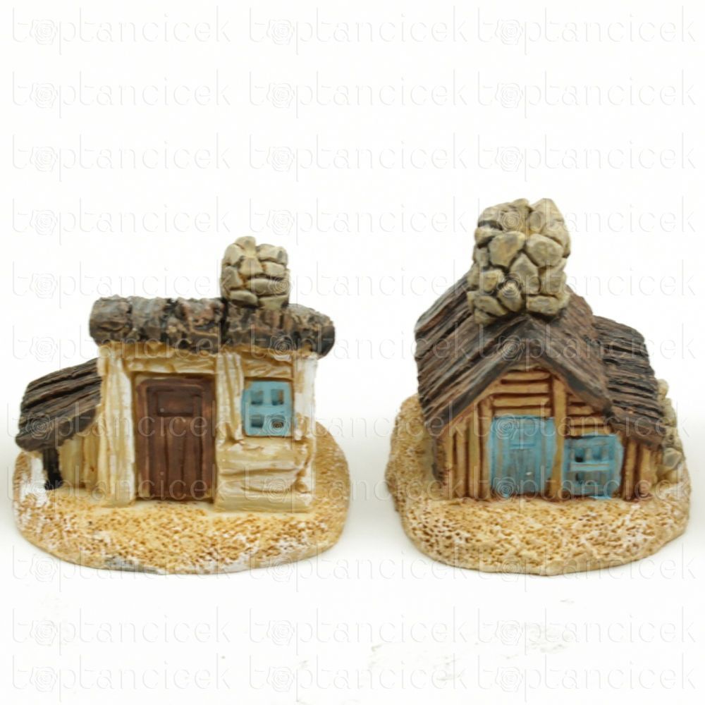 ZK Minyatür Teraryum Ev Seti (İthal4 lü Set) Teraryum Mazemeleri